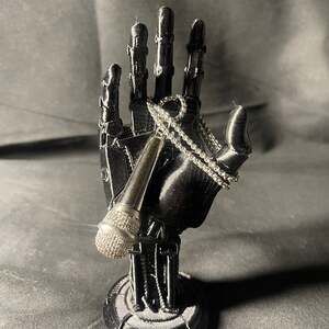 Stainless Steel Microphone Necklace with secret compartment